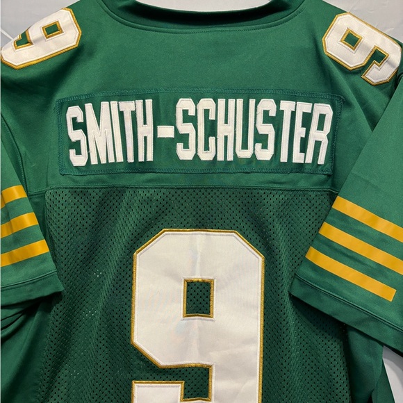 JuJu Smith-Schuster Long Beach POLY HS Jersey Men’s 2XL Green #9 Stiched - Picture 4 of 7